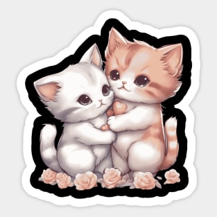 You're My Soulmate Baby Kitten Sticker